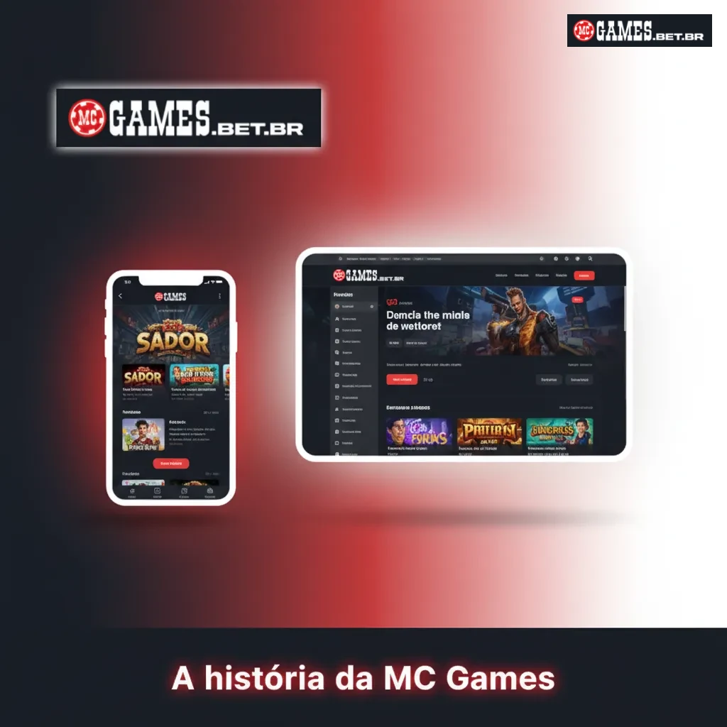História da MC Games: fundada em 2020 por Mateus C. Gomes, sede em SP, licença de Curaçao, crescimento e promoções no Brasil