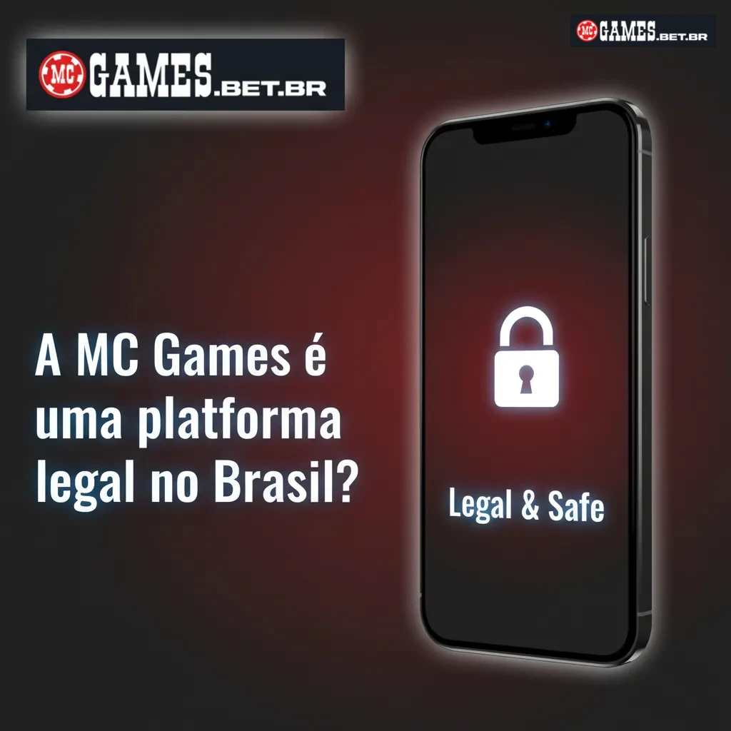 Ilustração sobre legalidade da MC Games no Brasil: Lei 14.790/2023, licença internacional, KYC e jogo responsável