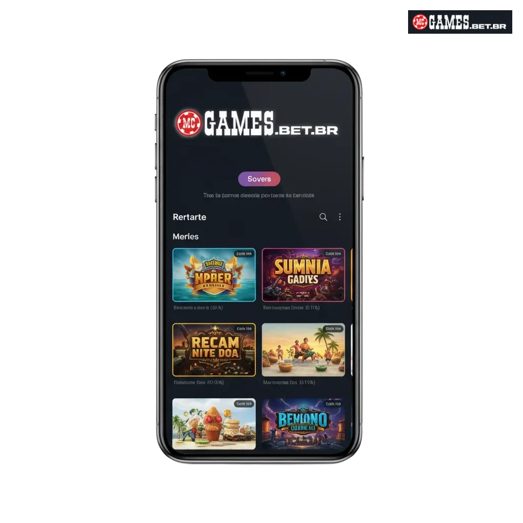 Baixe o app MC Games para Android e iOS: Pix, apostas e cassino. Bônus 100% até R$300 ou 100% até R$1.000 + 100 rodadas.