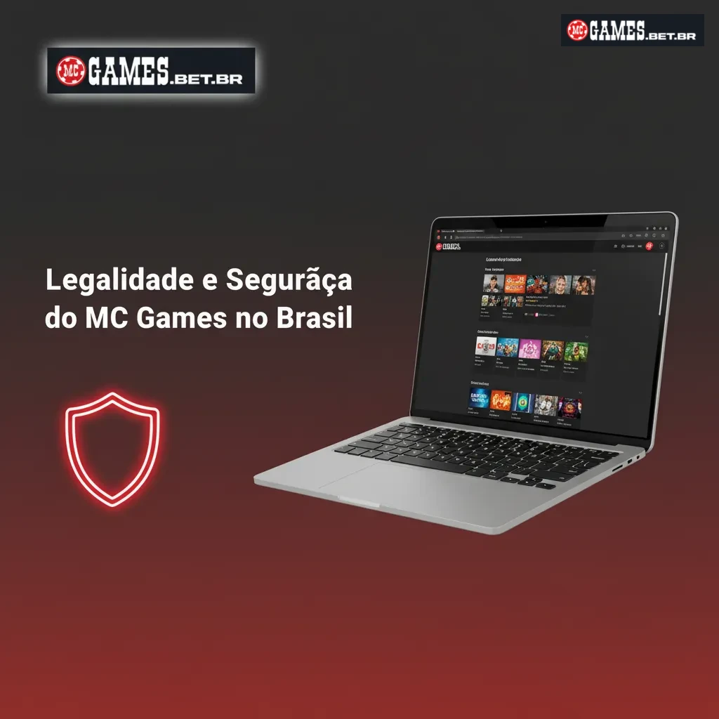 Segurança e legalidade do MC Games no Brasil: SSL, licença internacional, proteção de dados e jogo responsável.