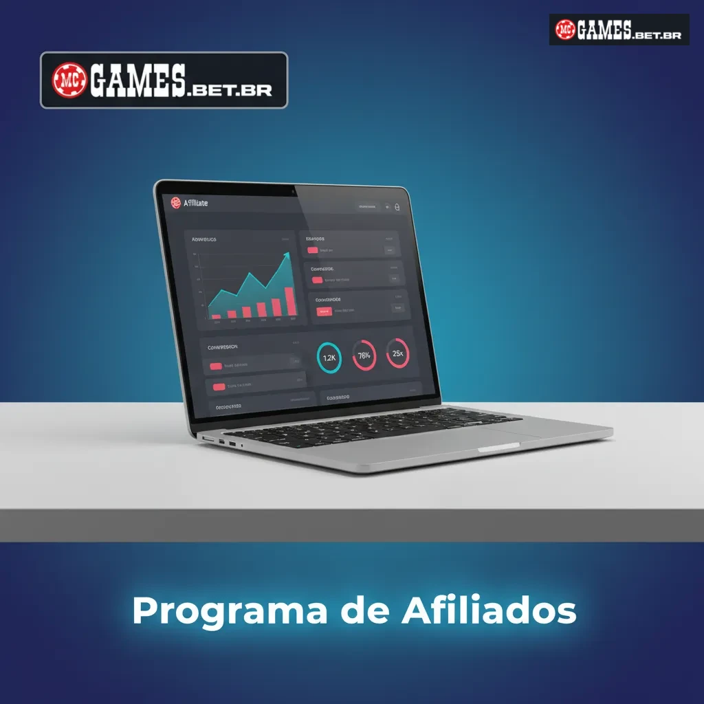 Banner Programa de Afiliados MC Games: comissões CPA, RevShare ou híbrido. Cadastre-se e receba materiais, links e relatórios
