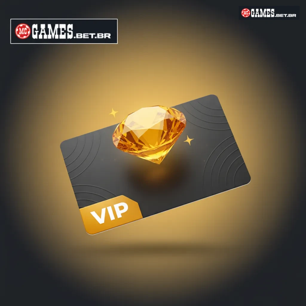 Quadro do Programa de Fidelidade MC Games: níveis Bronze, Prata, Ouro, Platina, Diamante e VIP Elite com cashback e gerente