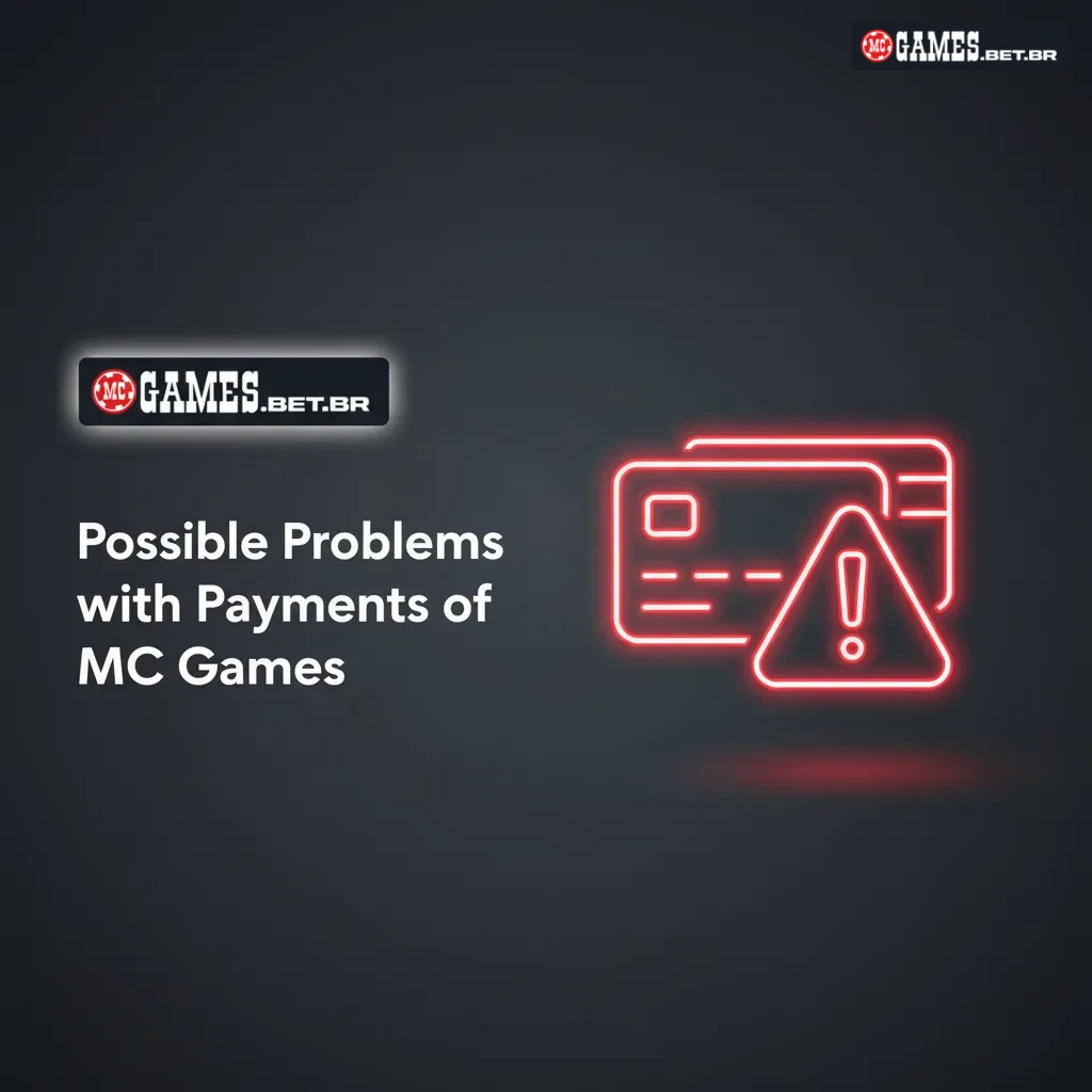 Tela de ajuda MC Games com problemas de pagamento: Pix pendente, chave errada, limite, titular divergente e bônus.