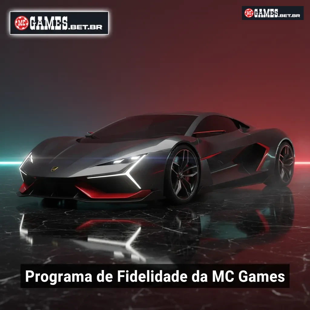 Banner do Programa de Fidelidade MC Games: níveis Bronze a Diamante, PF por apostas, bônus, cashback e vantagens VIP.