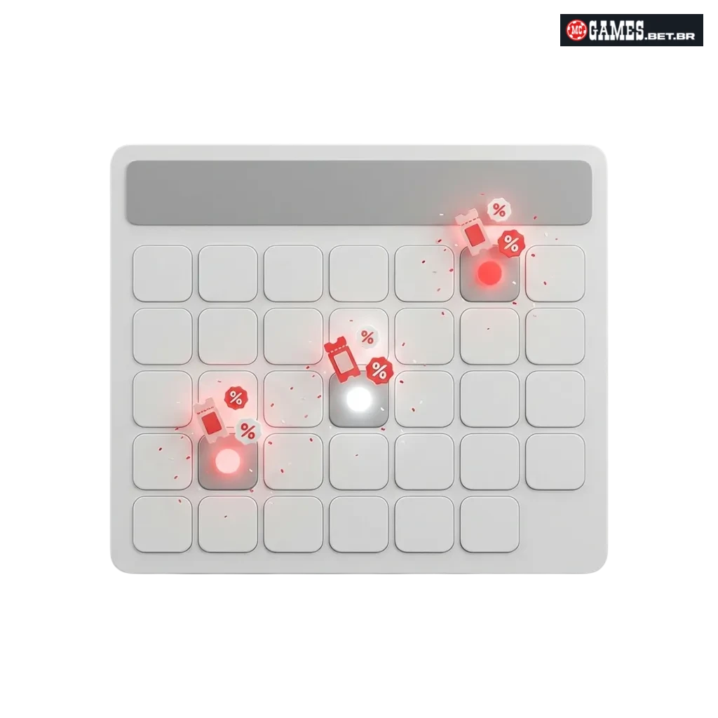 MC Games promotional code activation screen showing bonus offer for Brazilian players