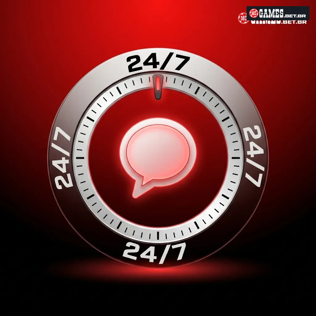 Live chat support interface showing 24/7 customer service availability for quick help with login and account issues