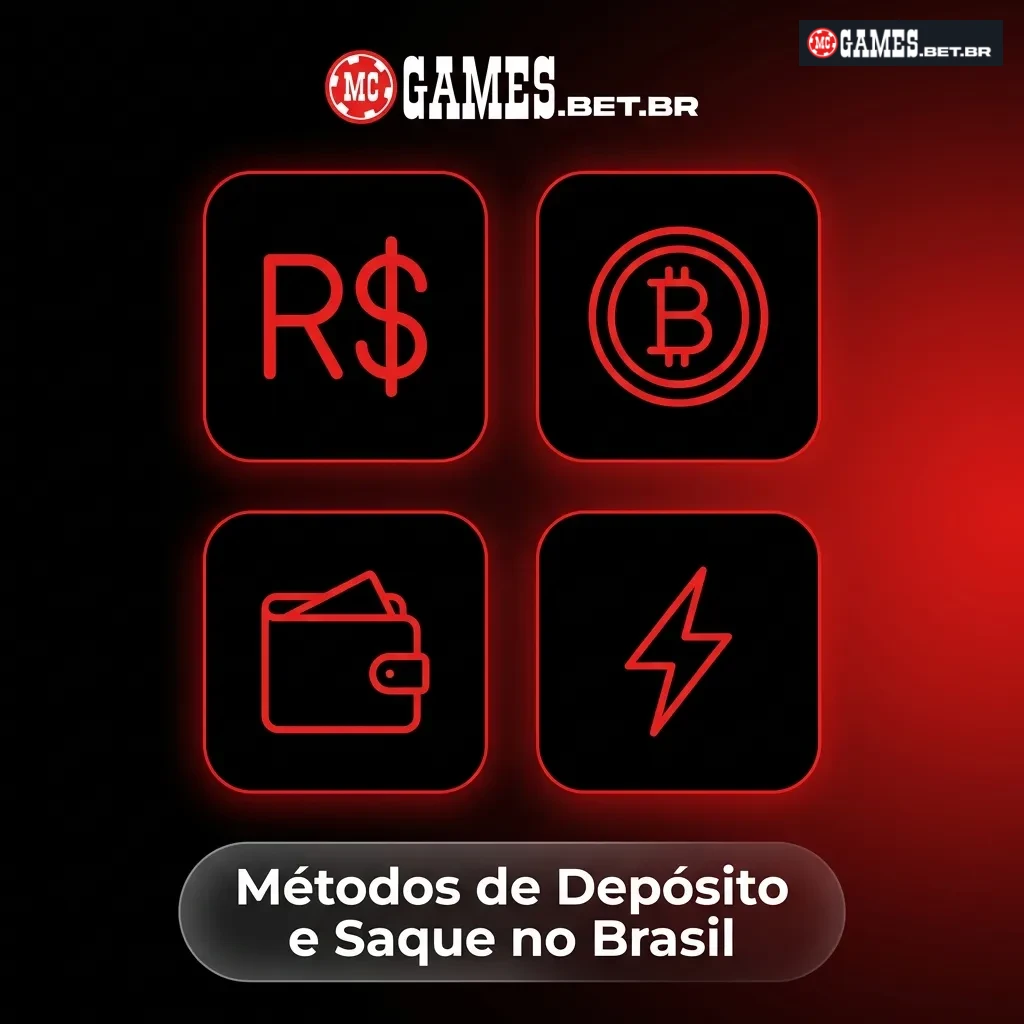 Ícones de métodos de pagamento brasileiros incluindo Pix, cartões, AstroPay, boleto e carteiras digitais em destaque