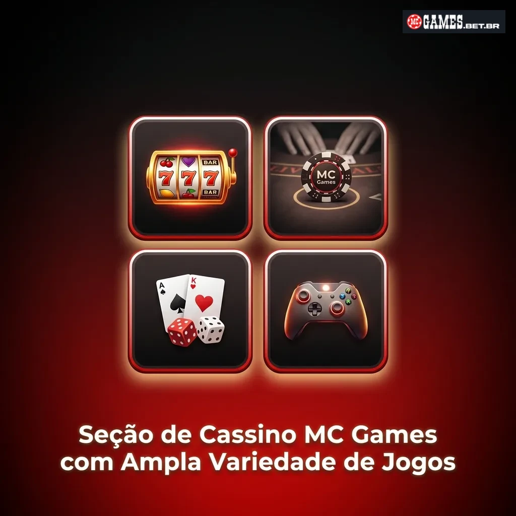MC Games casino section displaying over 4,500 games including slots, crash games, card games, roulette, and live game shows